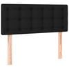 vidaXL Headboard Upholstered Bed Header Bedroom Furniture Black 100 cm Fabric
