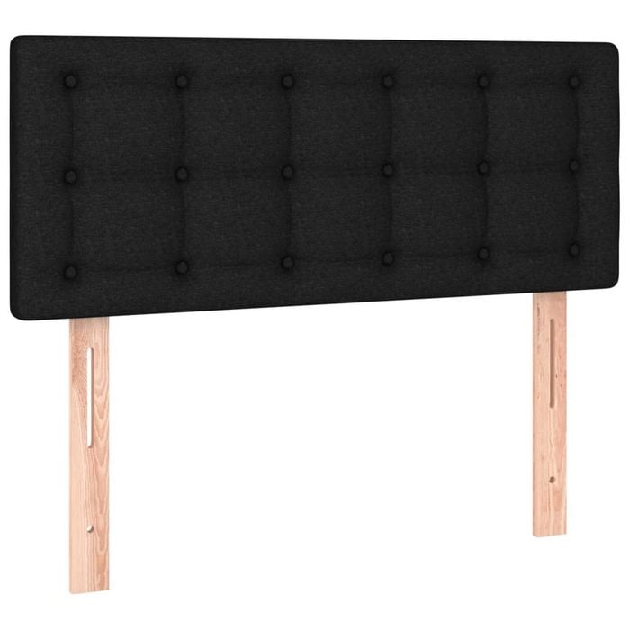 vidaXL Headboard Upholstered Bed Header Bedroom Furniture Black 100 cm Fabric