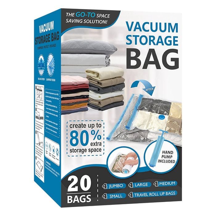 Catzon 20 Combo Vacuum Storage Bags Space Saver Plastic Packaging Bags