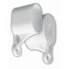 Windoware White Curtain Extendable Rod Caps - 2 Pack