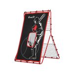 Everfit 2 In 1 Baseball Net Target Zone Rebound Net Pitching Target Hitter