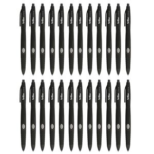 24pc Artline Supreme 1.0mm Ball Point Pen Writing School Ballpoint Pens Black