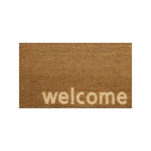 Axton 750 x 450mm Coir Debossed Welcome Mat