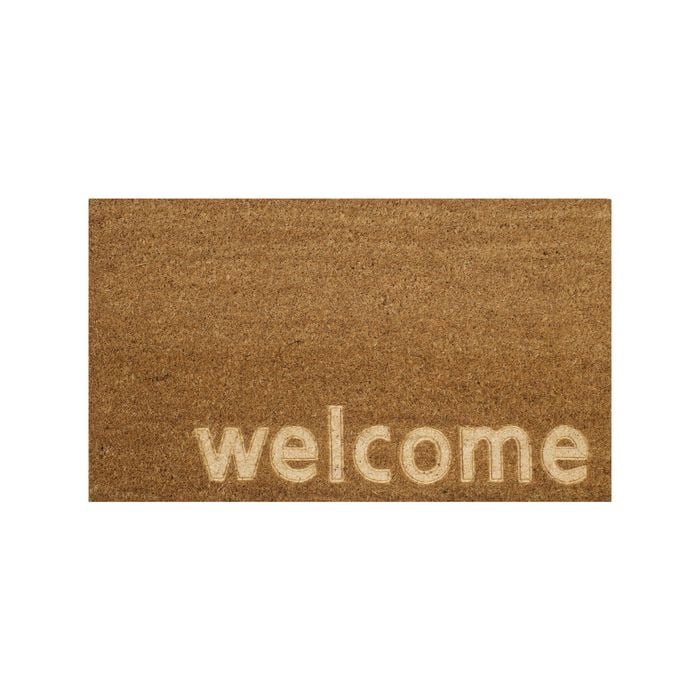 Axton 750 x 450mm Coir Debossed Welcome Mat