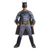 Dc Comics Batman Crime Fighter Doj Deluxe Dress Up Boys Costume Size 6-8yrs