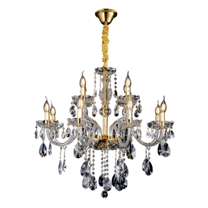 Vencha Bromley Crystal Chandelier -8-4 Light
