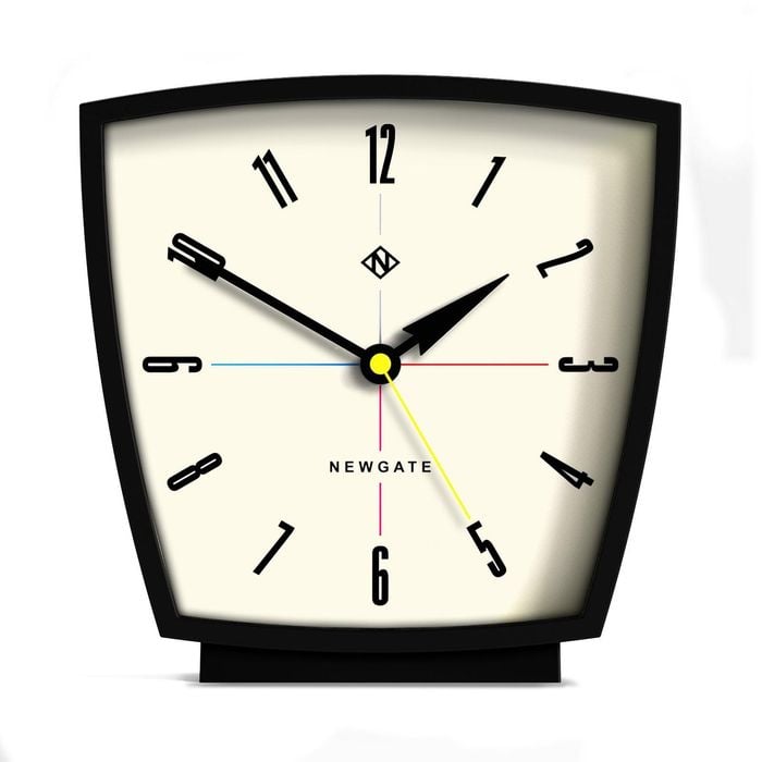 Newgate Odyssey Mantel Clock Black