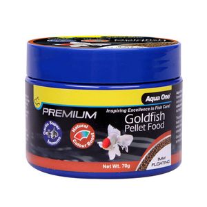 Aqua One Premium Goldfish Floating Pellets 70g (26209)