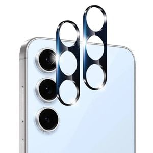 2 Pack MEZON Samsung Galaxy S24 FE (6.7") Full Cover Camera Lens Tempered Glass