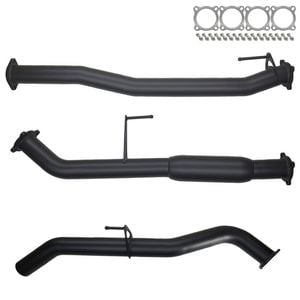 Ignite Exhausts Dpf Back For Nissan D23 Navara Np300 3" With Hotdog 409 Stainless Steel