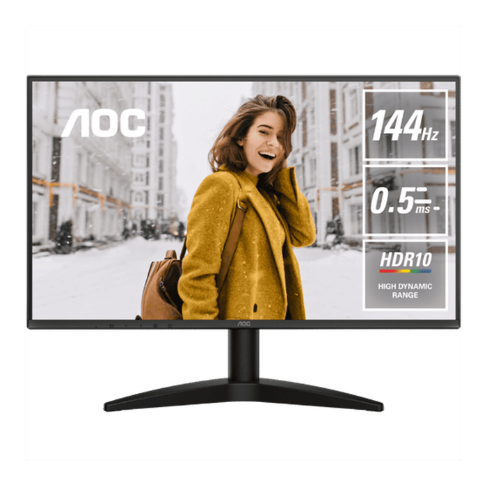 Aoc 24b36x 23.8" Fhd Ips 0.5ms 144hz Adaptive Sync Gaming Monitor