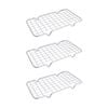 3PK Prepara Lift Stainless Steel Container Raiser Kitchenware - Grey