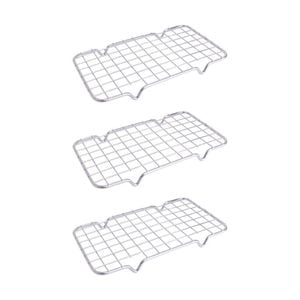 3PK Prepara Lift Stainless Steel Container Raiser Kitchenware - Grey