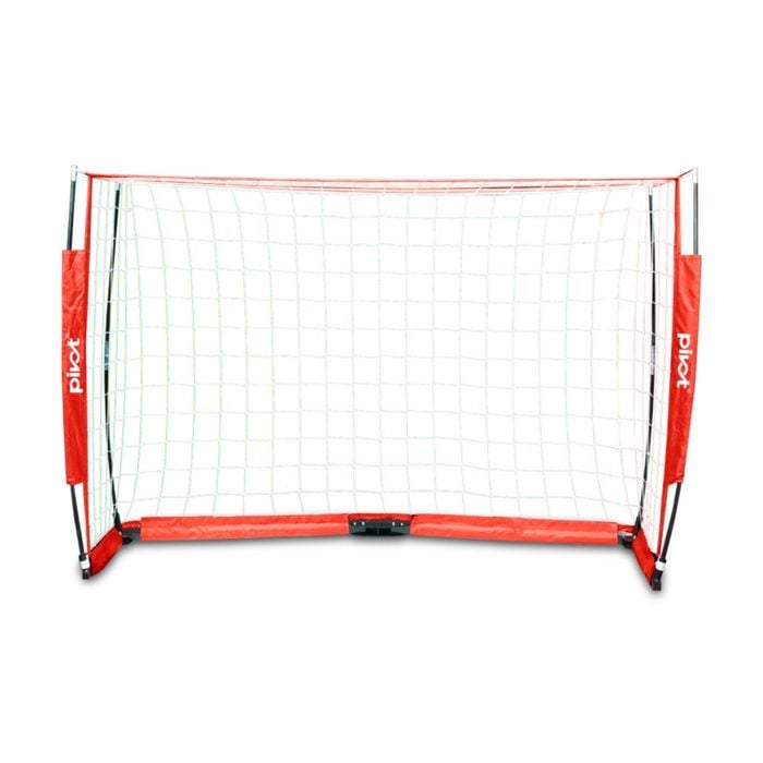Pivot Pro Flex Soccer Goal 12x4ft Portable Lightweight Fibreglass W/ Carry Bag