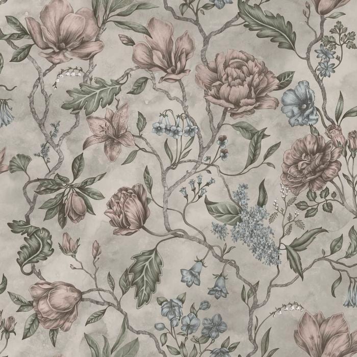 Wallpaper Trader Linda Wallpaper Roll 10.05m X 53cm, Tan