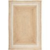 The Rug Connection Noosa 111 Natural Jute 220x150cm - Medium Hand Braided Jute Indoor Floor Rug