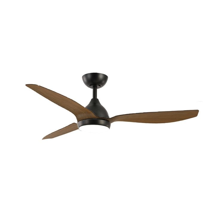 Fanforce Revo 52" Dc Ceiling Fan With Remote Control And Led Light- Powerful 35w Motor
