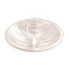 Flexispray 20mm Clear Shower Dish - To Suit 20mm Rail - Clear