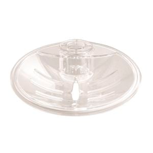 Flexispray 20mm Clear Shower Dish - To Suit 20mm Rail - Clear