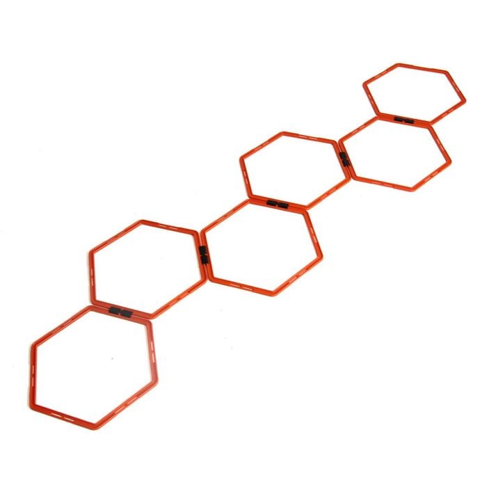 Smai Agility Ladder Hex Set - Red