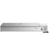 FED-X Benchtop Salad Prep Fridge with Stainless Steel Lids 1800mm