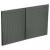 Kaboodle 900mm Matchamisu Country Medium Rangehood Doors - 2 Pack