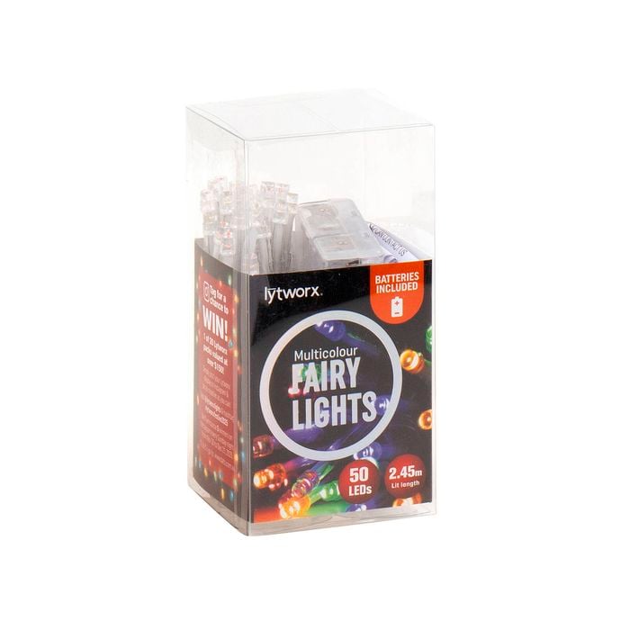 Lytworx Multicolour Fairy Lights Pk50