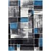 Loom & Lace Millard 297 280x380 Dark Grey Turquoise Rug