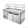 Thermaster Two Door Deluxe Sandwich Bar  - Salad Bar Fridges (scb/15)