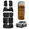 Floor Mats Boot Liners for Holden Trailblazer 2016-2022 Cargo Kick Mats Back Seat Cover