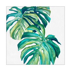 Artey | Botanical Monstera II - Stretched Canvas - Stretched Canvas - 64 x 64cm