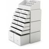 Makeup Cosmetic Organizer Storage with 12 Drawers Display Boxes (White)
