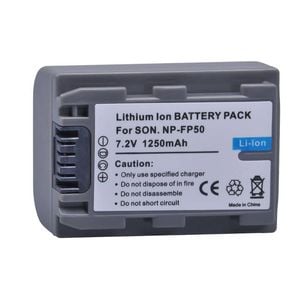 Sony Np-fp50 Battery Replacement | Compatible With Np-fp70 Np-fp90 Np-fp30 Camcor Q0d8