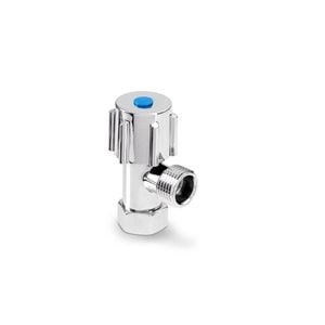 Brasshards Loose Nut Mini Cistern Tap 15mm Chrome Lead Free
