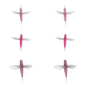 2PK Sea Pro Daisy Chain 3 Bird 36x31.5cm - Pink 1 Large & 2 Small
