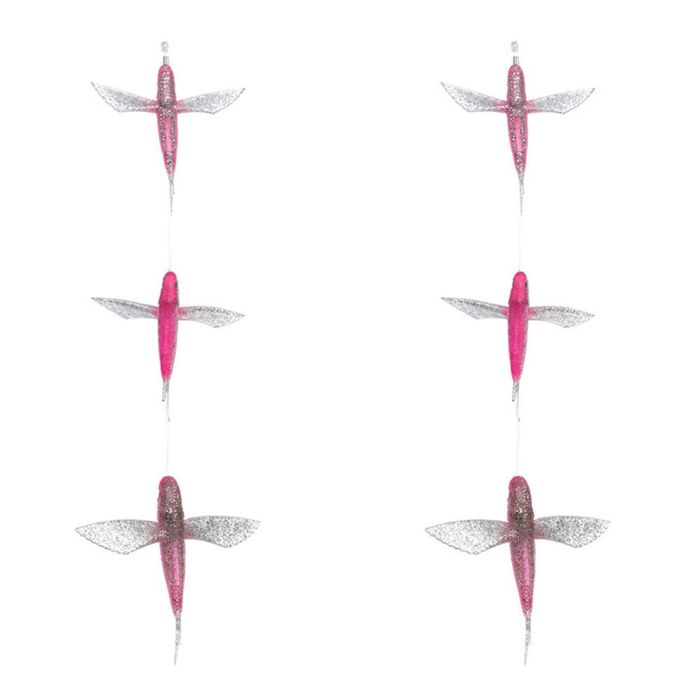 2PK Sea Pro Daisy Chain 3 Bird 36x31.5cm - Pink 1 Large & 2 Small