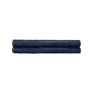 Elvire Bath Mat 2 Pack Navy