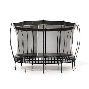 VULY Thunder 2 Extra Large 15ft Springless Trampoline with Enclosure - Round Kids Trampolines with Shade Cover Pro