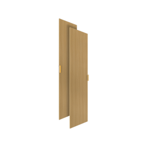 Lugna 2045 x 900 x 16mm Sand Double Doors