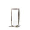 Ssh Collection Toren 34cm Tall Hurricane Lamp - Polished Nickel