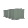 Absco 5.96 x 3.0 x 2.3m Pale Eucalypt Highlander Three Door Garden Shed