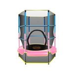 Kahuna Mini 4.5ft Trampoline Blue Pink