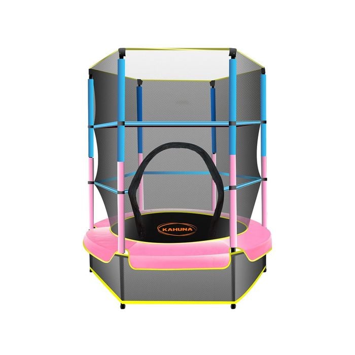 Kahuna Mini 4.5 ft Trampoline Blue Pink