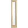 Corinthian 2340 x 400 x 40mm Entrance Door Blonde Oak Translucent Glass AWEOSL21