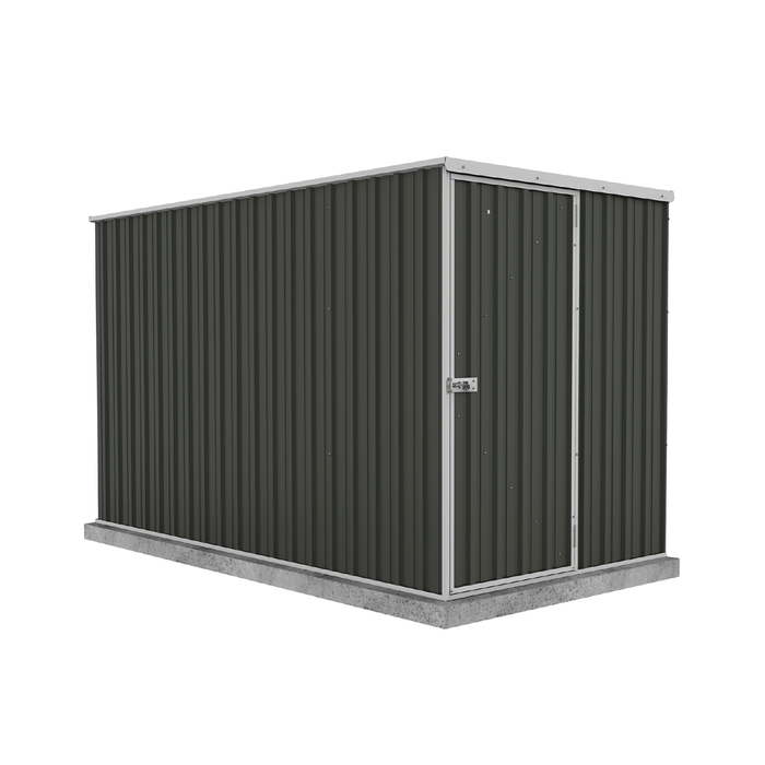 Absco Sheds 1.52 x 3.0 x 1.8m Monument Basic Single Door Garden Shed