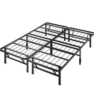 Zinus Double Smart Base Bed Frame Folding Bed Metal - Black