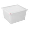 Hygiplas Food Storage Container Click Pp 2/3 Gn 16.1l 200mm With Lid And Colour Clips 4 Pack Commercial Kitchen Storage