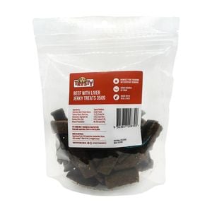 Trusty 350g Beef With Liver Jerky Dog Treats