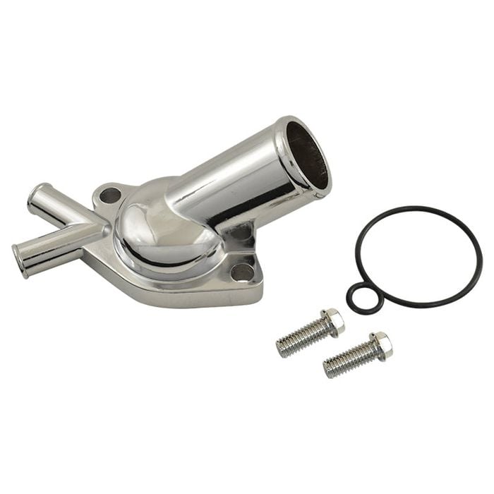 Holden V8 253 308 Twin Port Thermostat Housing - Chrome