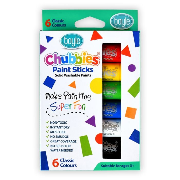 Boyle Classic Colours Chubbies Paint Sticks
